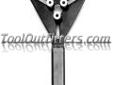 Mastercool 90499 MSC90499 Universal Clutch Holding Tool
Features and Benefits:
This universal clutch holding tool is an adjust to fit tool for holding the A/C compressor clutch when removing or installing the center nut
One size fits all A/C compressor