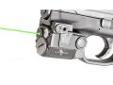 "
Viridian Green Lasers C5L UnivSubCompact GrnLsr w/ TactLight 100Lum
And amazingly...the Viridian C5L also incorporates a 100 lumen tactical light. In fact the Viridian C5L is so tiny, it tucks neatly between trigger guard and muzzle, with no overhang,