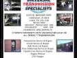 Universal Transmission Specialists
4319 N. Kedzie Ave.
Chicago, IL 60618
773-478-7120
Transmission Service & Repair
Clutch Service & Repair
Axle Service & Repair
Rear Differential Service & Repair
Transfer Case Service & Repairs
Engine Mounts
Oil Changes