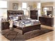 Contact the seller
Signature Design By Ashley Urbane B285-92, The " Contemporary Dark Brown" bedroom collection uses rich finishes and accents surrounding a stylish contemporary design to create a furniture collection that is sure to enhance the beauty
