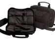 US Peacekeepers Mini Range Bag, BlackFeatures:- Rugged water-resistant 600 Denier polyester- Pistol case w/ detachable shoulder strap & wrap-around carry handles- Front pocket (10" x 7" x 2") - Two interior padded side pockets (12" x 8") - Eight pistol