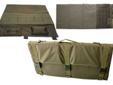 US PeaceKeeper Shooting Mat - OD GreenFeatures:- Folded Shooting Mat- OD Green 1000 denier abrasion resistant nylon- Fully padded with high density closed cell foam (.75"d)- Textured, non-slip surface to prevent shooter's elbows from slipping- Three quick