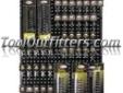 "
K Tool International KTI-0811 KTI0811 USA Torx and Hex Bit Display Board
Features and Benefits
Well merchandised
Hang tag bar coded labels
1/4", 3/8" and 1/2" Drive Torx and Hex bit in metric and SAE sizes
Less space used, with more coverage
New