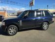 2006 Land Rover RANGE ROVER HSE
$15500with $5000 down
Additional Photos
Vehicle Description
Description coming soon, visit our website or call for more details.
Vehicle Specs
Engine:
8 Cylinder
Transmission:
Automatic
Engine Size:
4.4L
Drivetrain:
All