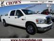 Used 2008 Dodge Ram 3500 Mega Cab
Engine 6-Cyl Turbo Dsl 6.7L
Sticker Price $36991.00
Ext Color White
Interior Gray
Condition Used
Vehicle ID # 3D7ML39A28G103567
Trans/Drivetrain 6-Spd Automatic 2WD
Odometer 28168 Miles
STK# 49635
Body Style Pickup Truck
