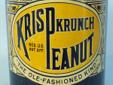 Vintage Krisp Krunch Peanut Tin "The Ole-Fashioned Kind" Lummis & Co Philadelphia Very Nice Condition. 5-1/2" x 4-1/2". $15
If you're a tin collector, it's worth the drive to Castle Rock to come check out our selection! We have one of the largest tin
