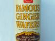 Vintage Nabisco Famous Ginger Wafers Tin in nice condition. 9 1/2 oz size. 8 1/4" tall x 3 1/4" diameter. $25
If you're a tin collector, it's worth the drive to Castle Rock to come check out our selection! We have one of the largest tin collections in the