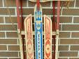 This old Royal Racer sled is from the early 1960's and in great shape for it's age. It measures 42" long x 22" at the widest point. $45
117111
See more items for sale here: http://www.bagtheweb.com/b/PBdAfQ
Available at the Castle Rock Mercantile Antique