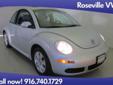 Roseville VW
Have a question about this vehicle?
Call Tammie Snyder at 916-877-4077
Click Here to View All Photos (30)
2008 Volkswagen Beetle SE Pre-Owned
Price: $15,488
Mileage: 30110
VIN: 3VWRG31C08M505975
Interior Color: Black
Body type: 2D Hatchback