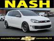 Nash Chevrolet
Click here for finance approval 
800-581-8639
2011 Volkswagen GTI 2dr HB DSG
Low mileage
Call For Price
Â 
Contact Internet Sales at: 
800-581-8639 
OR
Contact Dealer
Vin:
WVWFV7AJ0BW116875
Color:
CANDY WHITE
Transmission:
Automatic
Engine: