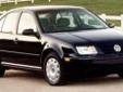 Mikan Motors
Mikan Motors
Asking Price: Call for Price
Contact Contact Sales at 877-248-0880 for more information!
Click here for finance approval
2001 Volkswagen Jetta ( Click here to inquire about this vehicle )
Exterior Color:Â Blue
Body type:Â 4dr Car