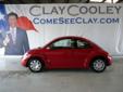 Clay Cooley Suzuki of Arlington - 2
As Mr. Cooley says "Shop Me First, Shop Me Last - Either Way Come See Clay"
Â 
2010 Volkswagen New Beetle Coupe
* Price: Call for Price
Â 
Stock No:Â 2156
Make:Â Volkswagen
Model:Â New Beetle Coupe
Interior Color:Â Black