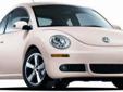 Mikan Motors
2006 Volkswagen New Beetle Coupe Pre-Owned
Call for Price
CALL - 877-248-0880
(VEHICLE PRICE DOES NOT INCLUDE TAX, TITLE AND LICENSE)
Condition
Used
Model
New Beetle Coupe
Make
Volkswagen
Mileage
66971
Engine
4 1.9L
Body type
2dr Car
VIN