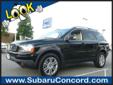 Subaru Concord
853 Concord Parkway S, Â  Concord, NC, US -28027Â  -- 866-985-4555
2010 Volvo XC90 3.2 4x4 SUV
Call For Price
Free AutoCheck Report on our website! Convenient Location! 
866-985-4555
About Us:
Â 
Â 
Contact Information:
Â 
Vehicle Information: