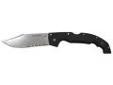 "
Cold Steel 29TXCH Voyager Knife X-Large, Clip Point, Half-Plain/Half-Serrated
The VoyagersÂ® are, ounce for ounce, far stronger than 99.9% of Cold Steel's competitor's folders. And this is a fact, not an idle boast. Each knife features precision made
