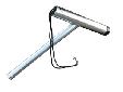 Single Rod Rigger Item 102Our single rod rigger with its machined slots and tig welded construction offers an affordable side rigger to all fisherman. Constructed from high quality 60 series aluminum and welded gimbal pin, our rod rigger gives the