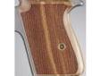 "
Hogue 02211 Walther PPK Grips Goncalo Alves, Checkered
Hogue Fancy Hardwood grips are some of the finest grips available. They are precision inletted on modern computerized machinery, then hand finished on actual factory frames to assure proper fit.