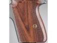 "
Hogue 02611 Walther PPK Grips Kingwood, Checkered
Hogue Fancy Hardwood grips are some of the finest grips available. They are precision inletted on modern computerized machinery, then hand finished on actual factory frames to assure proper fit. Grips