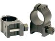Warne M602M Maxima Tactical Scope Rings - 1" High. Maxima Tactical Rings are engineered to withstand the most demanding conditions and situations of tactical shooting applications. Precision CNC machined from sintered steel technology provides strength,