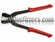 S.U.R. and R Auto Parts TP14316 SRRTP14316 Brake Tubing Plier
Features and Benefits:
Most convenient tubing pliers available (Fits 1/4" and 3/16")
Specially designed to grip and hold tubing
Makes sharp bends without kinking lines
Wide grip handle provides