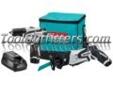 "
Makita LCT212W MAKLCT212W 12V Li Ion 2 Piece Driver/Drill and Saw Combo Kit
Features and Benefits:
3/8" driver drill with keyless chuck
Reciprocating saw
Built in LED lights on both tools
Makita exclusive dual switch on reciprocating saw
Makita rapid