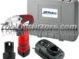 "
AC Delco ARI1258-3 ACDARI1258-3 Li-ion 12V 3/8"" Drive Impact Wrench Kit
Features and Benefits:
Compact size and lightweight with 127 ft./lbs (170 Nm) reverse torque and 81 ft./lbs (110Nm) of tightening torque
Durable aluminum gearbox housing
Variable