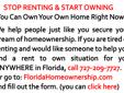 We Help People Own A Home In Gainesville, Florida! We Can Help You Too! Stop Renting And Own A Home In Florida! We Can Help You!