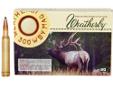Weatherby Hunting 300 WBY MAG, 165Gr Interlock Spire Point, 20 Rounds. Weatherby ammunition offers a variety of premium grade bullets that are carefully selected for specific hunting applications. To meet varying needs, Weatherby proudly loads the Hornady