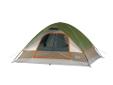 Pine Ridge Sport Dome TentFeatures:- Hooped fly at front and rear for weather protection- Mesh window, doors (2), and roof for cross breeze- Shockcorded fiberglass frame with grommet pole attachment for quick set up- Hanging divider curtain creates two