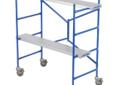 Do you need to haul heavy materials? Do you need a convenient work bench or handy storage unit? The Werner PS-48 Portable Scaffolding is the perfect, all-in-one product for you. The best word to describe this unique product is: Versatile. Use this handy