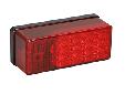 Waterproof LED Over 80" 3x8 Low Profile Tail Lights7-Function, Right/CurbsideThese waterproof lights meet FMVSS/CMVSS 108 requirements for trailers over 80" wide when properly mounted. Includes Stainless Steel mounting hardware.8" x 2-7/8" x 2-3/4"