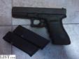 Up for sale is my Glock 21 gen3. I purchased it new at the end of April, got it home, stripped and cleaned it. Never took it to the range. All Glock paperwork with barrel brush are included. Only mod is a Vickers Tactical mag release. Included are the two