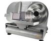 The Weston Heavy Duty 9? Food Slicer features a high quality removable stainless steel blade, powered by a rugged, quiet running motor that slices through all of your meats and vegetables quickly and easily.Features- Compact design for easy storage and