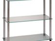 White Convenience Concepts Bookcase Best Deals !
White Convenience Concepts Bookcase
Â Best Deals !
Product Details :
For extra storage or display space in any room of your home, this classic glass shelving unit matches any d cor. This three-shelf unit has