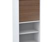 White Nexera Bookcase Best Deals !
White Nexera Bookcase
Â Best Deals !
Product Details :
This gorgeous white bookcase from Liber-T features a walnut door, and it will look great with your modern decor. Store your books, CDs, DVDs, and more on its four