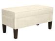 White Skyline Furniture Storage Ottoman Best Deals !
White Skyline Furniture Storage Ottoman
Â Best Deals !
Product Details :
Add seating, storage and style to any space with this sleek and modern ottoman. Wood frame provides longevity and durability while