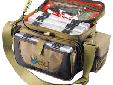 MISSION - Lighted Small Convertible Tackle Bag - Includes 4 PT3500 TraysThe Wild River Mission is a highly versatile soft tackle bag with an adjustable shoulder strap that easily converts to a waist belt. The removable, clip-on LED light with a flexible