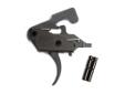 Wilson Combat AR-15 Single Stage Tactical Trigger 4lb Pull. The Wilson Combat Single Stage Tactical Trigger enables a durable, 4 lb., ultra-crisp trigger pull without any fine tuning or adjustment. Reduced, positive trigger reset guarantees a quick follow