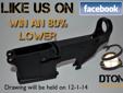 Like and share DTOMARMS.COM on Facebook and you're entered into our 80% Lower giveaway.
Click on the image below to go directly to our Facebook page!