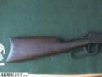 Winchester 94 Rifle 26" octagon barrel, nickel steel, mfg. 1909 ser. # 4933xx. straight grip stock, forearm cap. I do have some cartridge.
Source:
