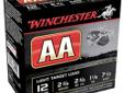 Winchester AA Target, 12Ga 2 3/4", 1 1/8oz #7.5 Shot - 25 Rounds. From trap and skeet, to sporting clays nothing compares to the time proven performance of Winchester AA Target Loads. Winchester AA Shotgun Loads are the highest quality and performance