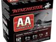 Winchester AA Target TrAAcker (Org), 12Ga 2 3/4", 1 1/8oz #8 Shot - 25 Rounds. Since 1965, Winchester AA has been recognized as one of the finest quality target shotshells ever developed. Building on this legendary excellence, AA TrAAcker wads actually