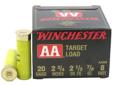 For more than 35 years, AA Target Loads have reigned as the standard of excellence and overwhelming choice of serious target shooters the world over. The improved AA's will carry on this standard for years to come.Each AA load features improved components