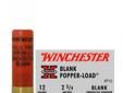 Super-X Field Trial Popper-Loads.Symbol: XP12Gauge: 12Length of Shell: 2-3/4"Ounce Shot: Smokeless PowderShot Size: BlankSpecs: Bullet Type: BLANKSGauge: 12GAShot Size: BLANKS
Manufacturer: Winchester Ammo
Model: XP12
Condition: New
Availability: In