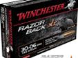 Winchester Razorback XT, 30-06 Springfield, 180Gr Hollow Point, 20 Rounds. Winchester is proud to launch the world's first wild hog-specific hunting load. With a rapidly exploding wild hog population that shows no signs of slowing down, it is no wonder