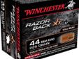 Winchester Razorback XT, 44 Remington Magnum, 225Gr Hollow Point, 20 Rounds. Winchester is proud to launch the world's first wild hog-specific hunting load. With a rapidly exploding wild hog population that shows no signs of slowing down, it is no wonder