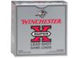 Winchester's Super-X Game Loads incorporate top quality components to deliver results-and give you the game-getting edge with reduced recoil, and denser, more consistent patterns in the field.Symbol: XU127Gauge: 12Length of Shell: 2-3/4"Powder Dram