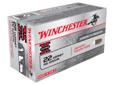 The Winchester line of Super-X Centerfire Rifle ammunition continues to be the best you can buy, and it is still made in the USA. The hollow point provides a weight rearward design that enhances bullet accuracy.Symbol: X22H2Caliber: 22 HornetBullet