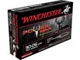 Winchester Super X Power Max Bonded Ammunition- Caliber: 30-06 Springfield- Grain: 180- Bullet: Protected Hollow Point- Muzzle Velocity: 2700 fps- 20 Rounds Per BoxSpecs: Caliber: 30-06SPRGrain: 180Caliber: 30-06Grain Weight: 180GrModel: Super-XType: