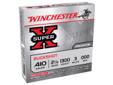 Super-X Shotshells are hard-hitting and reliable. From deer to upland birds, there is a Super-X Shotshell for almost every quarry. For superior Buckshot performance, you can't beat the stopping power of Winchester Buckshot loads. Winchester Super-X